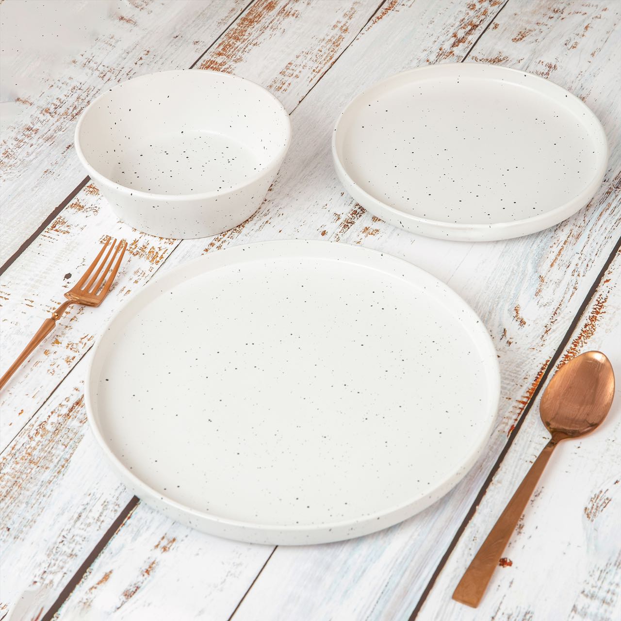 Matte sale dinnerware set